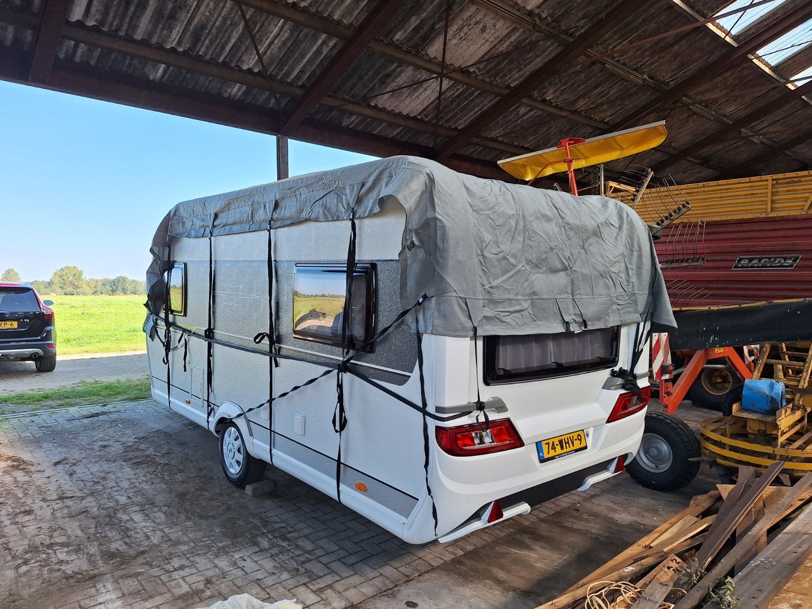 Caravanhoes Pro Plus, Caravans en Kamperen, Caravan accessoires, Ophalen, Zo goed als nieuw