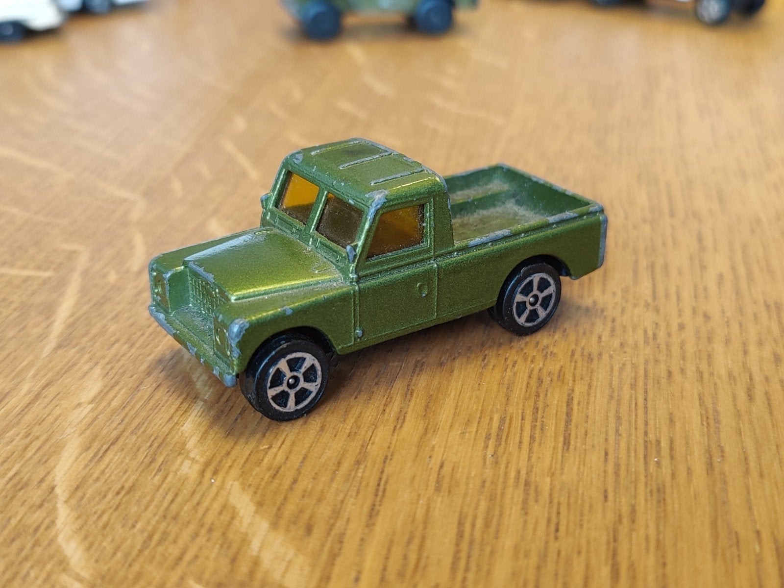 Corgi Juniors Land Rover GROEN, Ophalen of Verzenden, Zo goed als nieuw, Auto