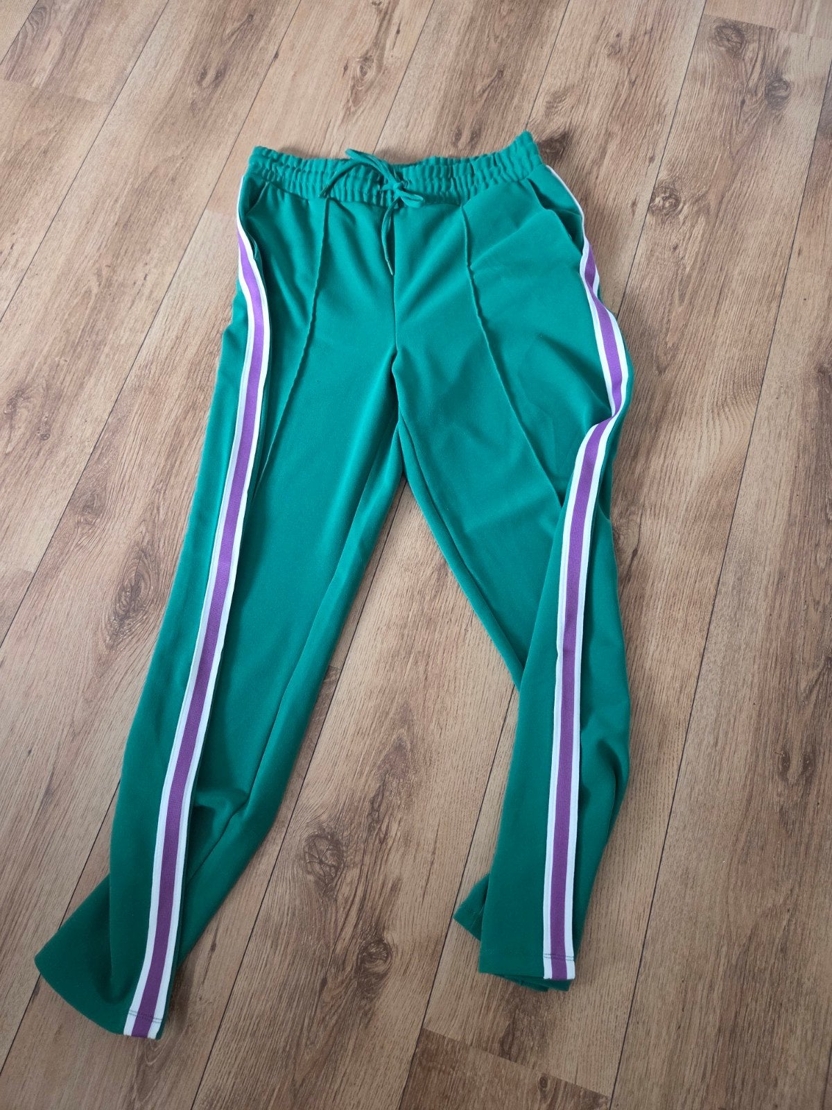 groene broek maat L, Kleding | Dames, Ophalen of Verzenden, Zo goed als nieuw, Maat 38/40 (M), Groen