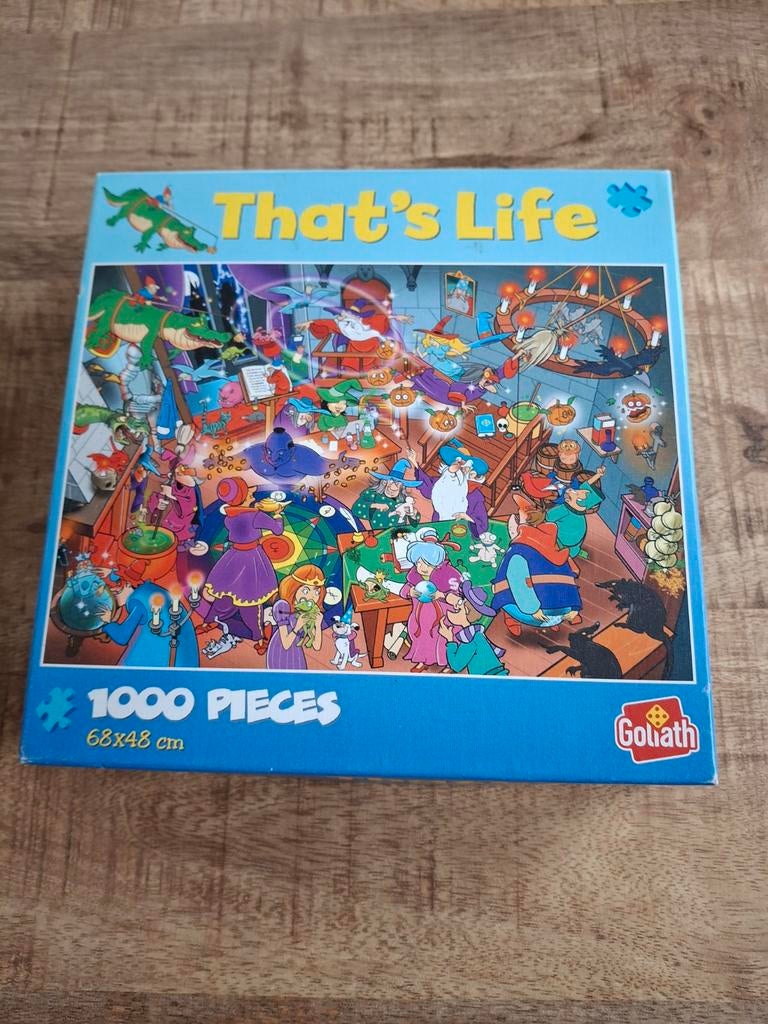 Goliath That's Life Legpuzzel 1000 stukjes, Ophalen of Verzenden, 500 t/m 1500 stukjes, Zo goed als nieuw, Legpuzzel