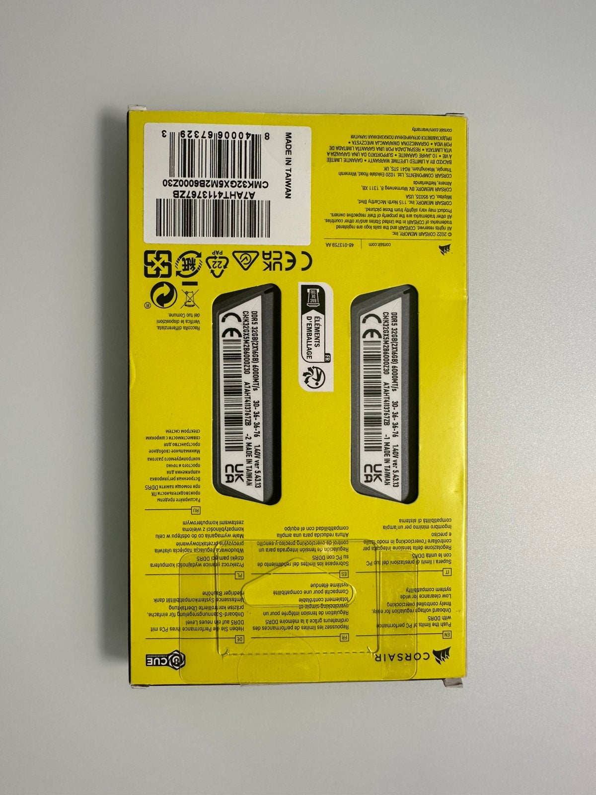 DDR5 32gb 6000mhz cl30 Ram, Computers en Software, RAM geheugen, Ophalen, 32 GB, Zo goed als nieuw, Desktop