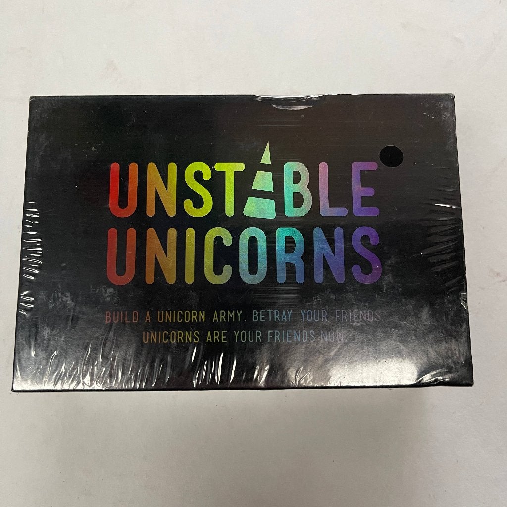 Unstable Unicorns Strategische Kaartspel Zwart, Hobby en Vrije tijd, Unstable Games, Unstable Games, Unstable Games, Nieuw