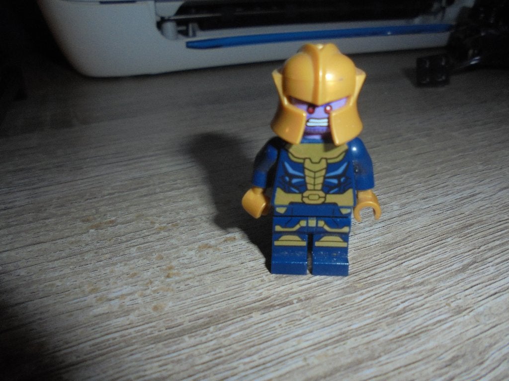 LEGO Marvel Thanos Minifiguur, Ophalen of Verzenden, Zo goed als nieuw, Lego