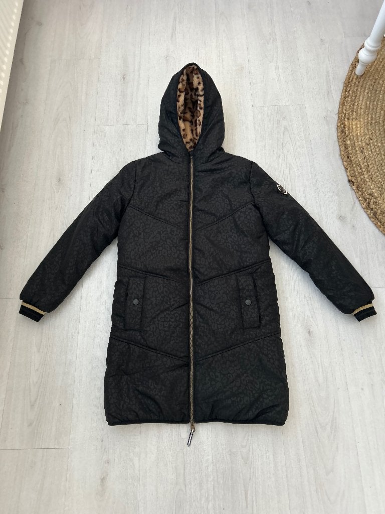 Mt de mt 176 winterjas parka teddy jack mantel coat nieuw, Ophalen of Verzenden, Nieuw, Maat 34 (XS) of kleiner, Zwart