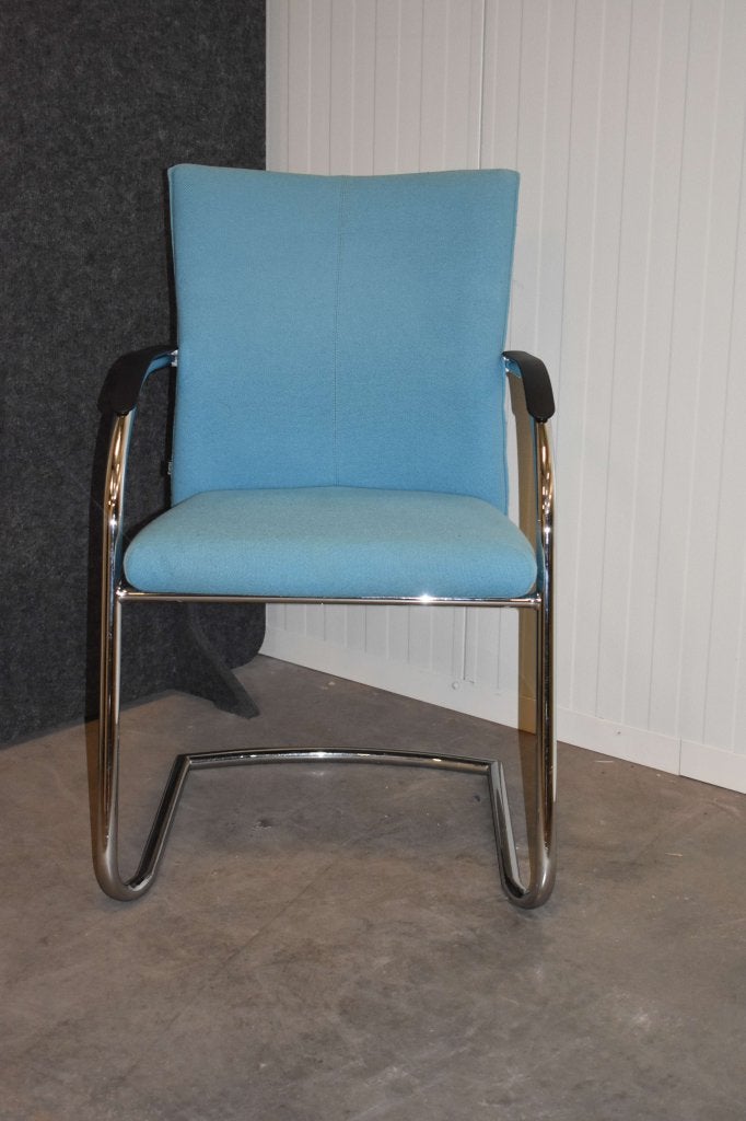 Klober vergaderstoelen / conferentiestoelen / ontvangststoel, Niet ingevuld, Blauw, Niet ingevuld, Ophalen of Verzenden