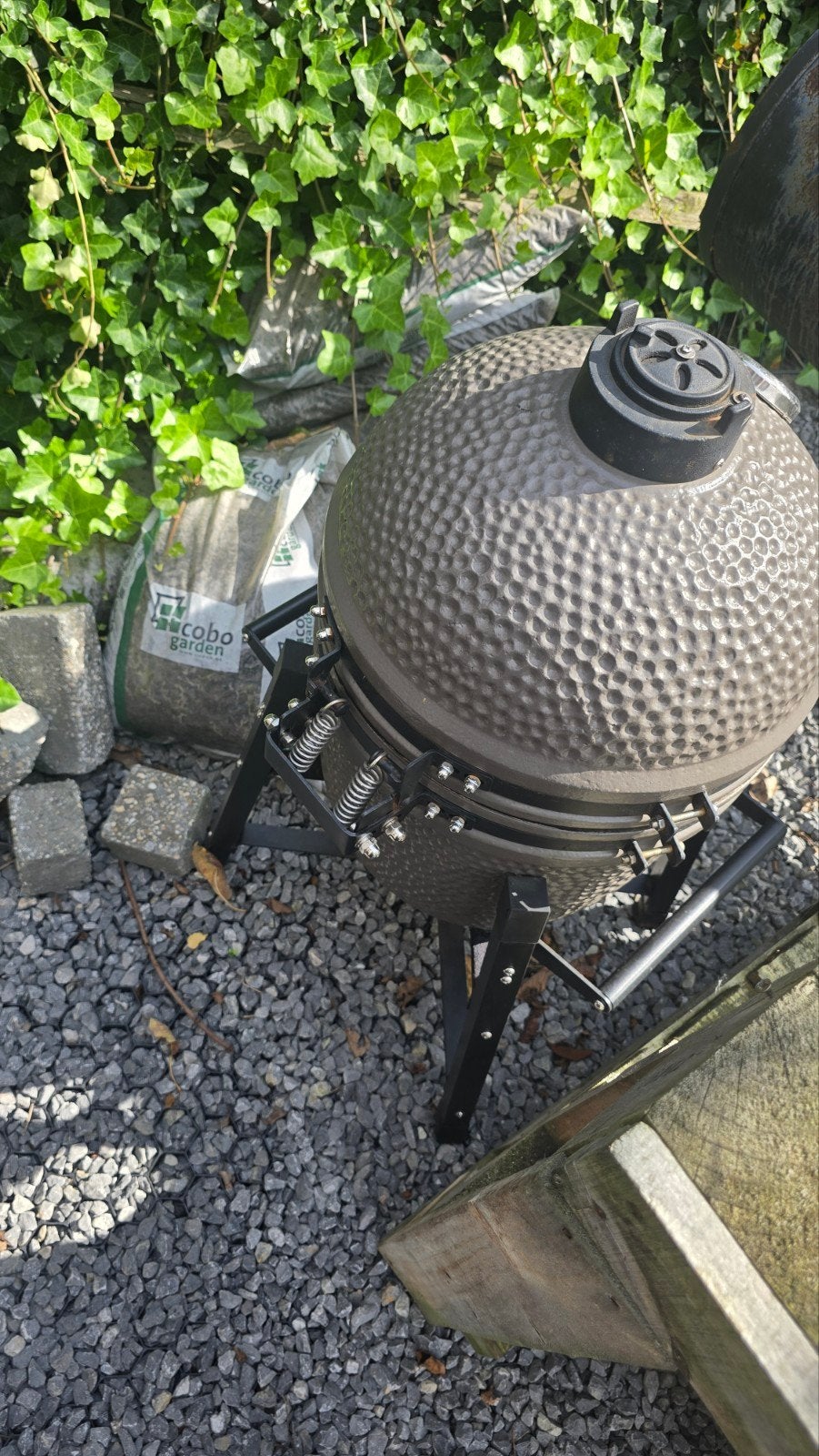 Patton Kamado BBQ - Zo goed als nieuw, Ophalen, Zo goed als nieuw, Patton