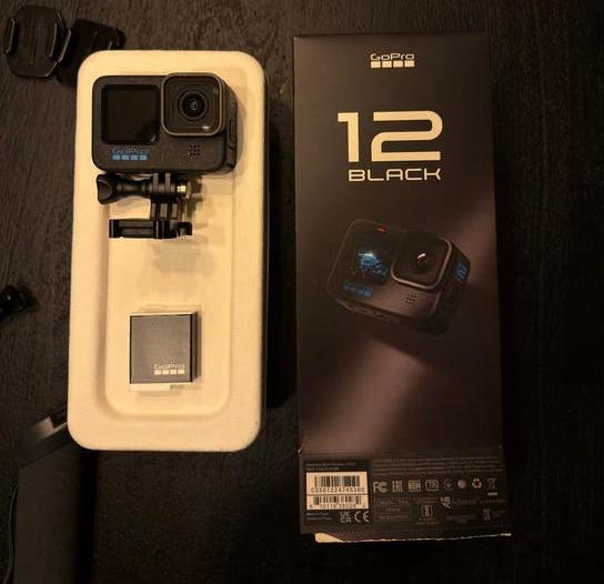 GoPro HERO12 Black - Nieuw in doos, Audio, Tv en Foto, Actiecamera's, Ophalen of Verzenden, Zo goed als nieuw, GoPro