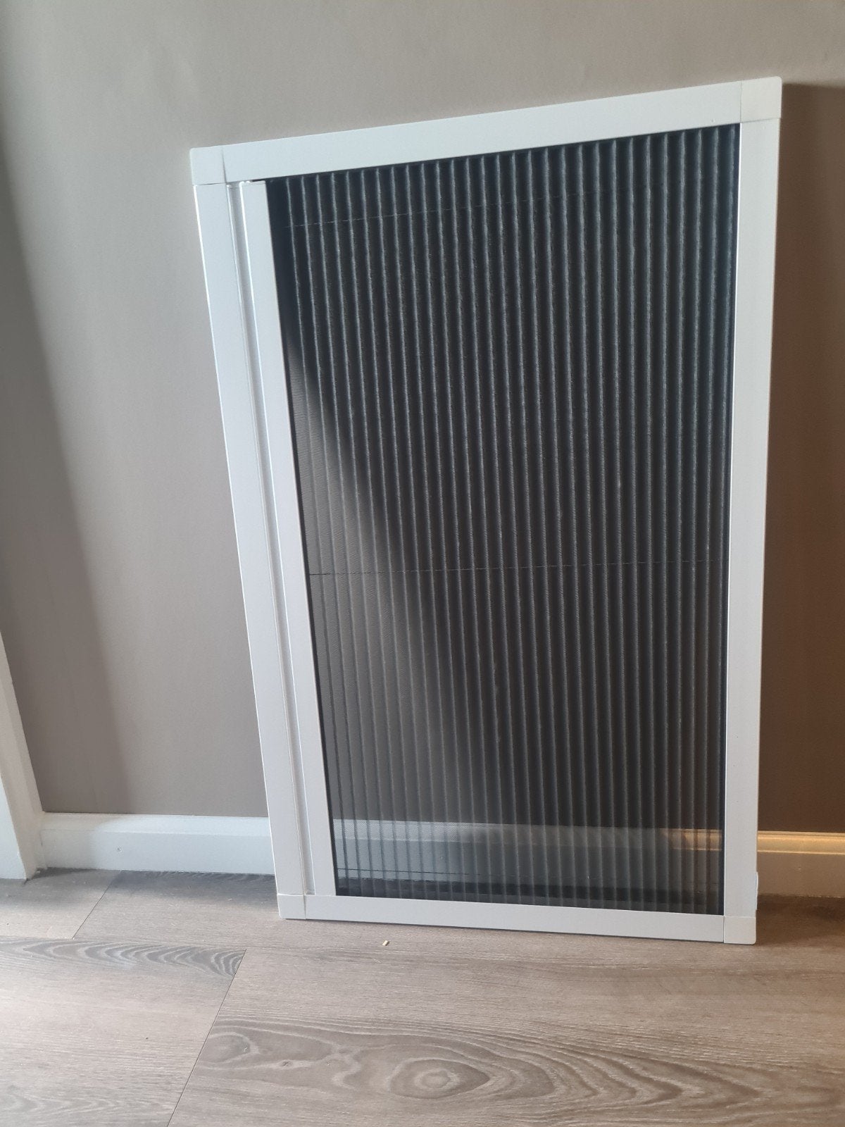 4x Plissé raamhor RAL 9016 - 57,5x91 cm, Doe-het-zelf en Verbouw, Deuren en Horren, Ophalen, Minder dan 80 cm, Overige typen, Minder dan 200 cm