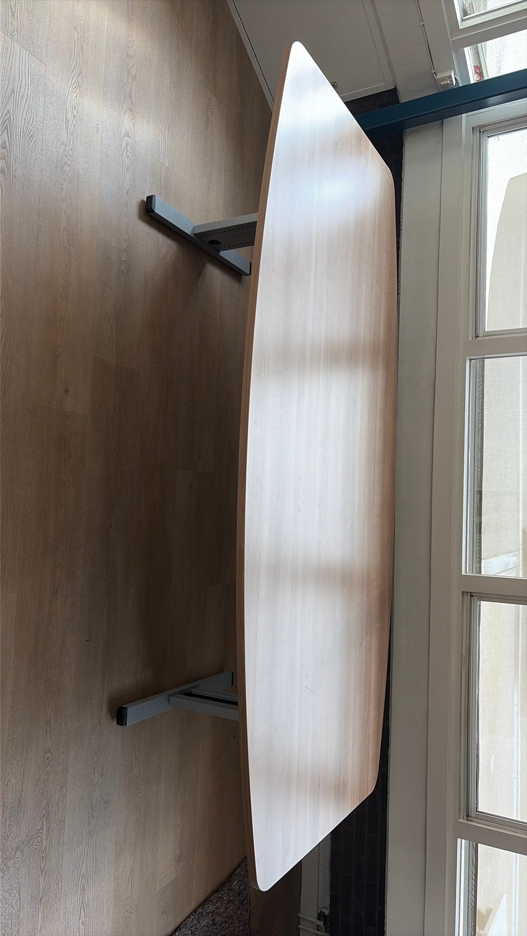 Ruim bureau, Huis en Inrichting, Bureaus, Ophalen, Gebruikt, 120 cm, Hout