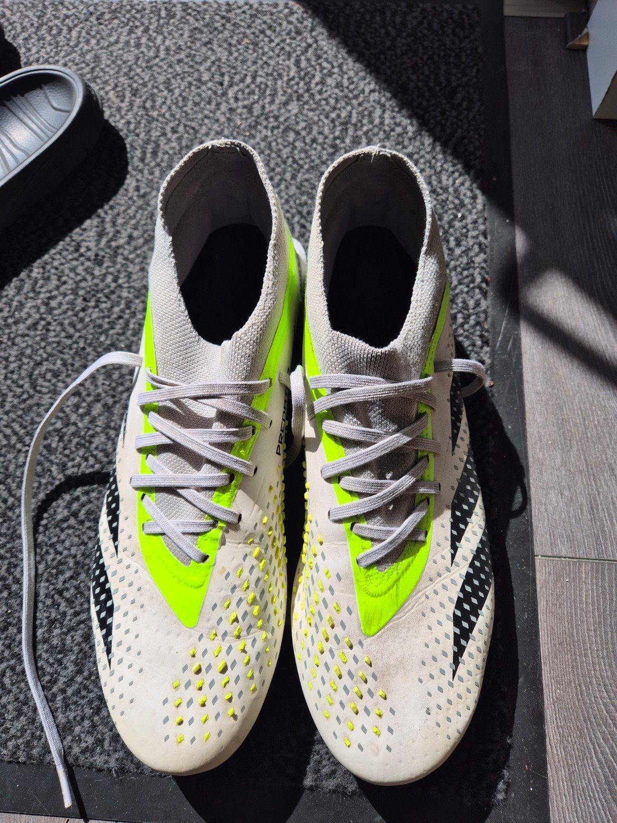Voetbalschoenen maat 46 - Adidas Predator, Ophalen of Verzenden, Gebruikt, Schoenen