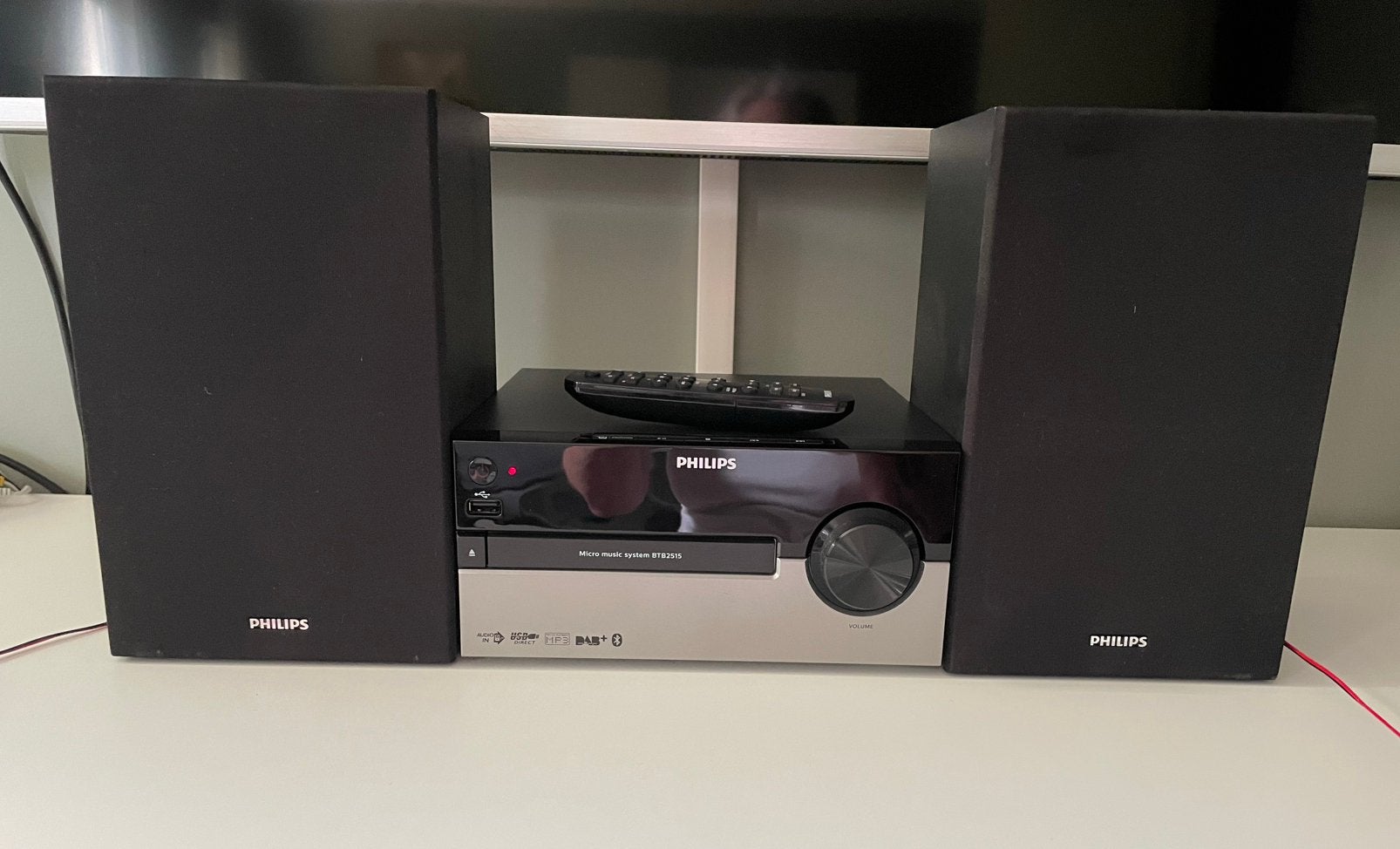 Philips micro set BTB2515, Philips, Tuner of Radio, Ophalen of Verzenden, Zo goed als nieuw