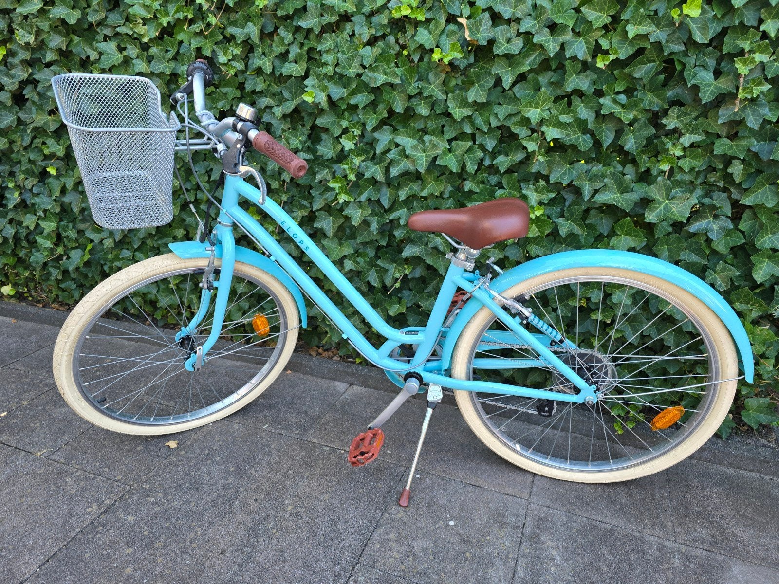 Elops Kinderfiets 24 inch - Zo goed als nieuw, Fietsen en Brommers, Fietsen | Meisjes, Ophalen, Terugtraprem, Elops, 20 inch