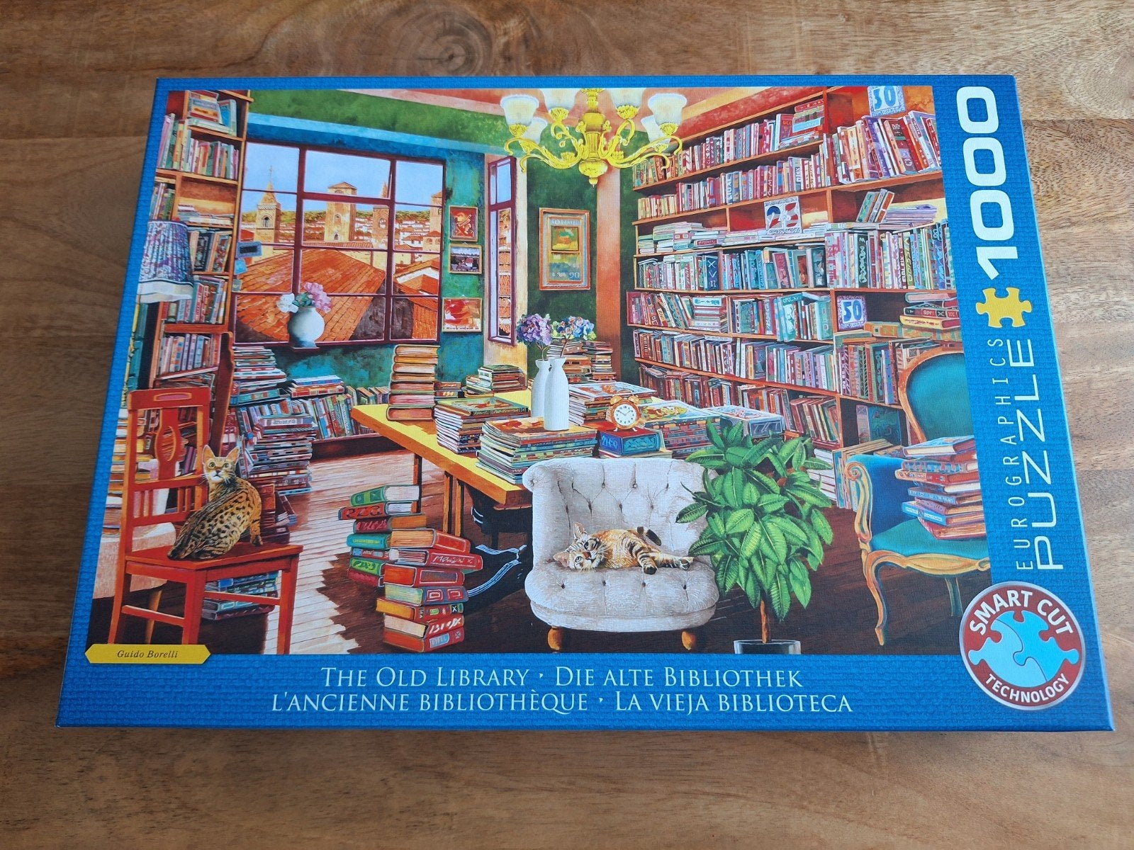 Eurographics puzzel 1000stukjes zgan, Hobby en Vrije tijd, Denksport en Puzzels, Ophalen, Zo goed als nieuw