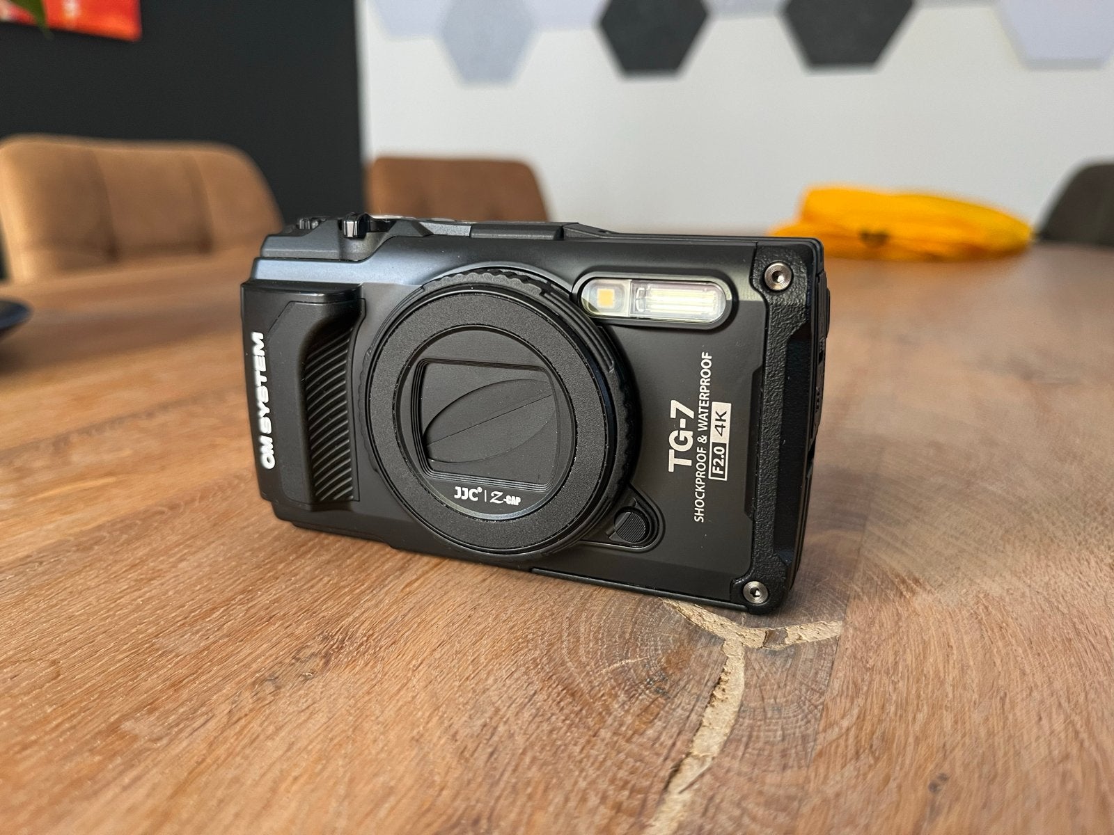 OM System Tough TG-7, Audio, Tv en Foto, Fotocamera's Digitaal, Beeldstabilisatie, Ophalen of Verzenden, Zo goed als nieuw, Olympus