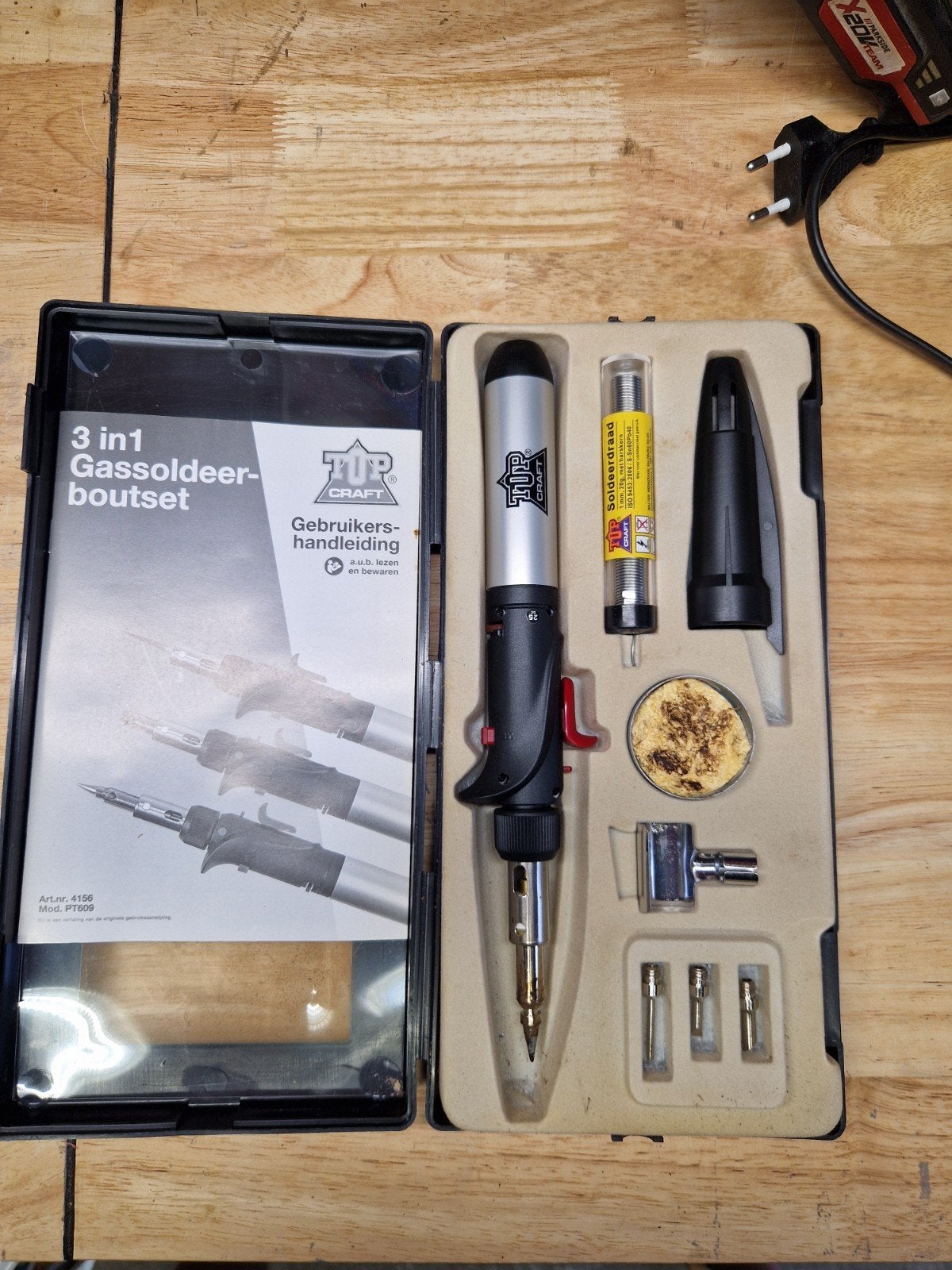 topcraft gas soldeerbout, Hobby en Vrije tijd, Ophalen of Verzenden, Zo goed als nieuw