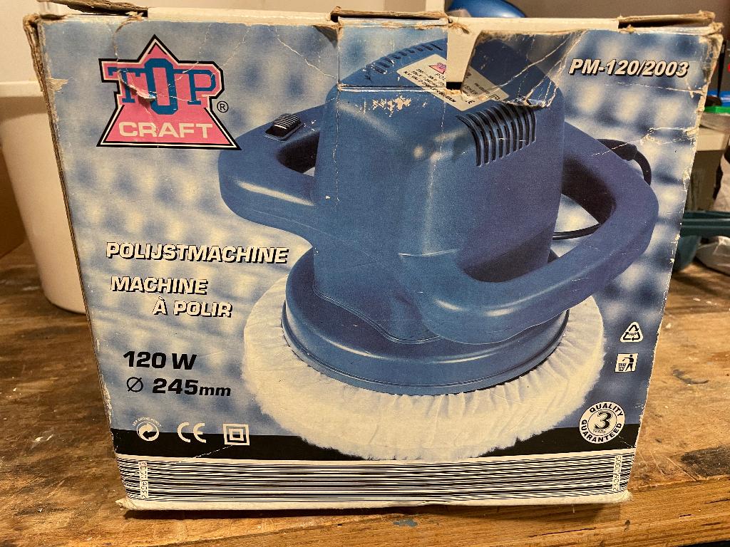 Top crraft polijst machine, Auto diversen, Onderhoudsmiddelen, Ophalen
