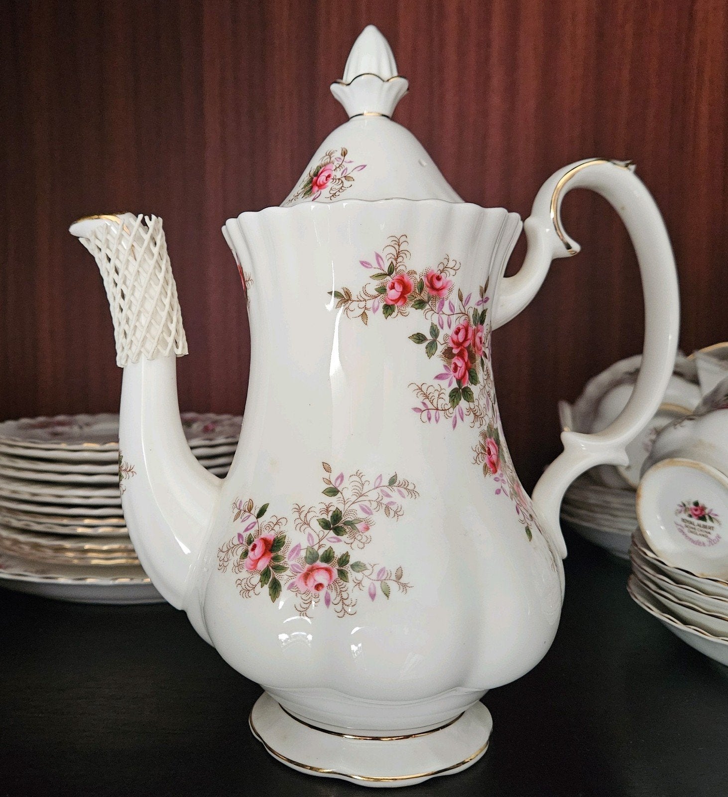 Royal Albert Lavender rose theepot, Ophalen of Verzenden
