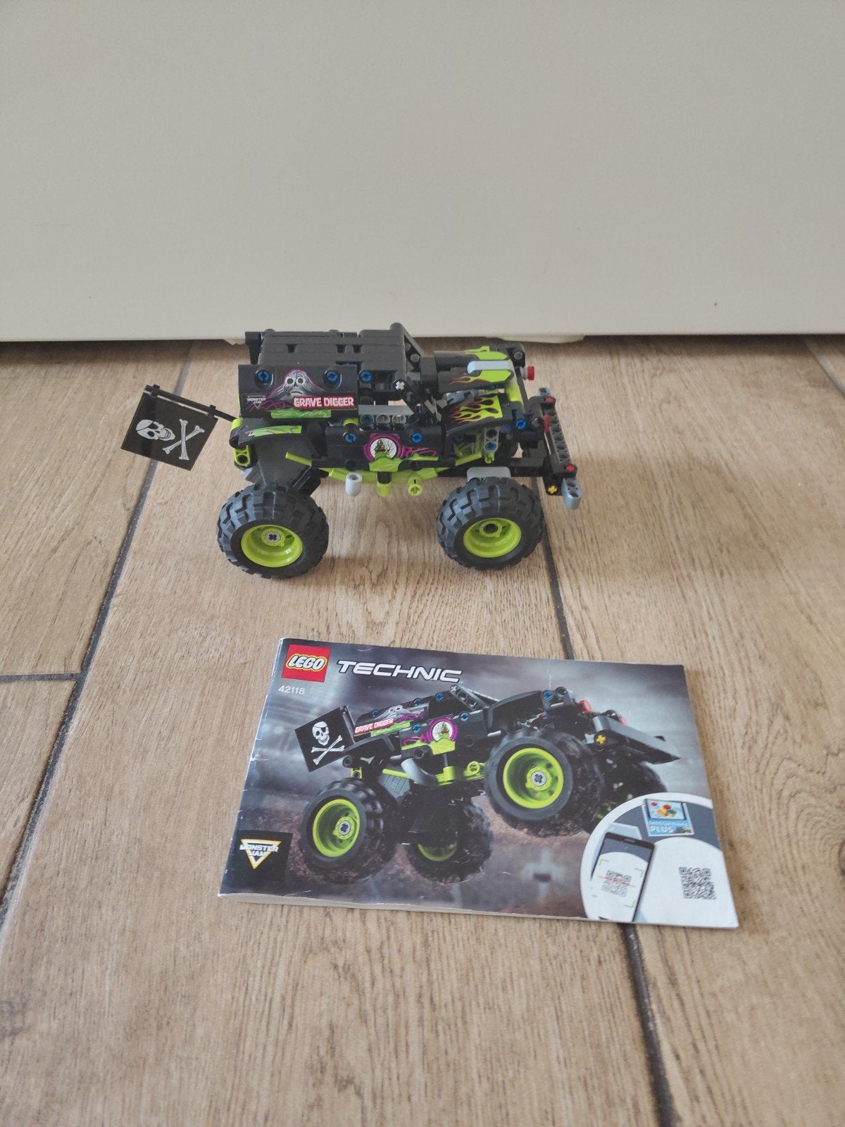 LEGO Technic 42118 Monster Truck Gravedigger, Kinderen en Baby's, Lego, Ophalen of Verzenden, Zo goed als nieuw, Technic