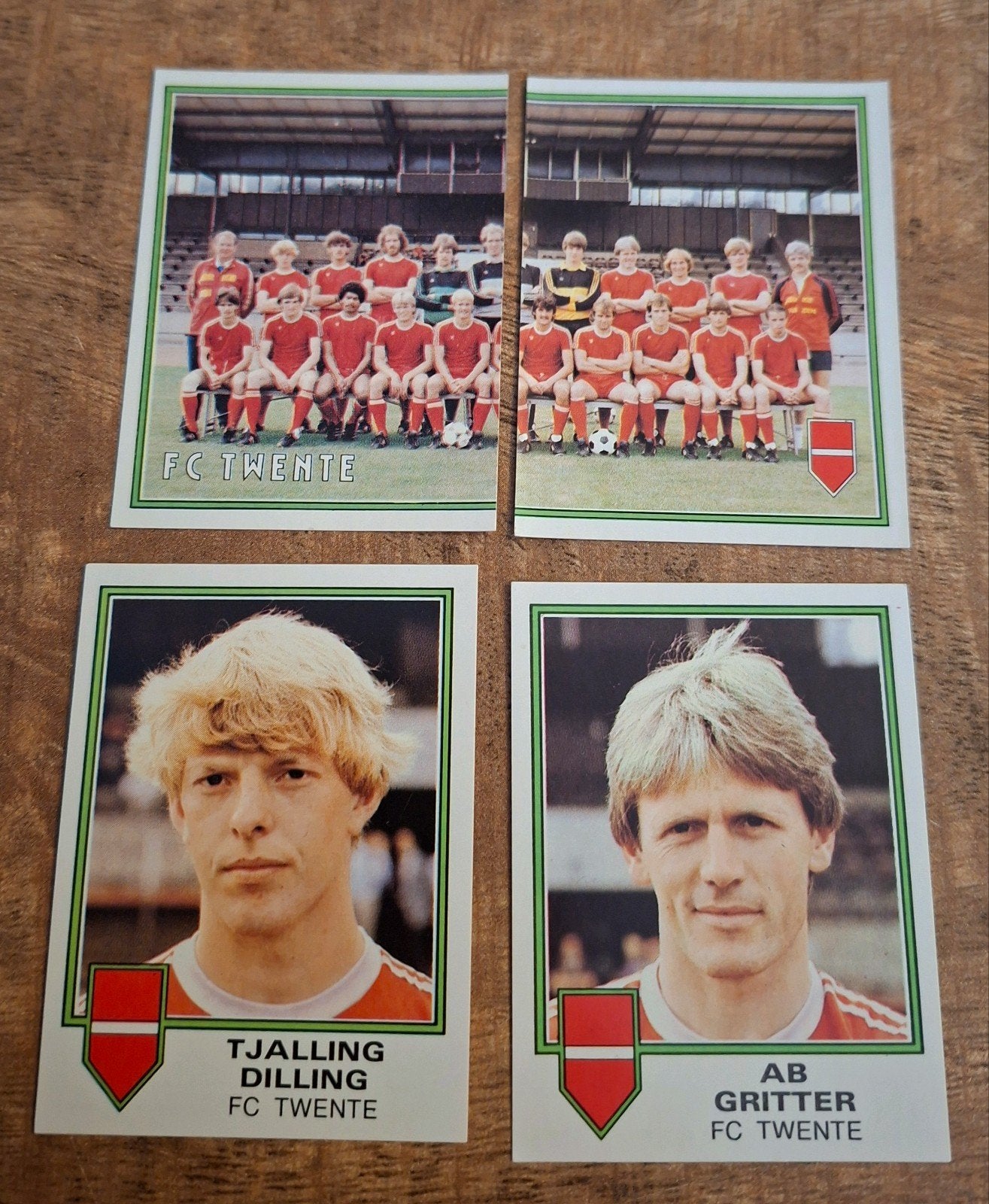 FC Twente Panini Voetbal 1981 - Vintage Voetbalplaatjes, Ophalen of Verzenden, Zo goed als nieuw, F.C. Twente, Poster, Plaatje of Sticker