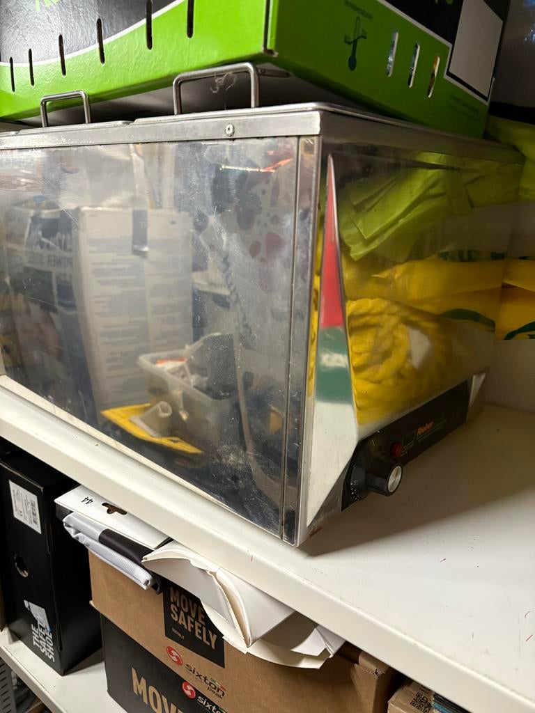 RVS Warmhoudbak Rieber 220V, Ophalen of Verzenden, Gebruikt