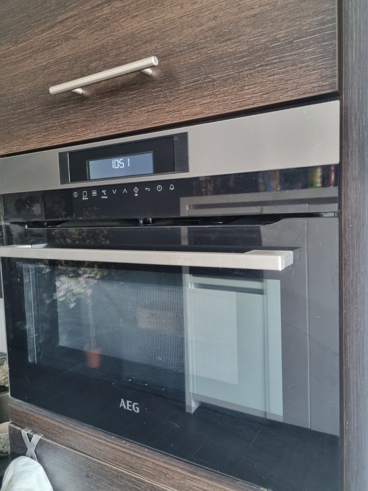 AEG KMK761000M Combi-oven met magnetron, Ophalen, Gebruikt, Magnetronfunctie