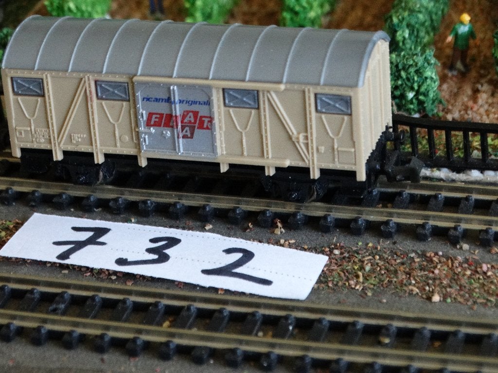 N-Spoor LIMA 320408 adv 732. Goederenwagon: FIAT., Hobby en Vrije tijd, Gelijkstroom of Wisselstroom, Wagon, Ophalen of Verzenden