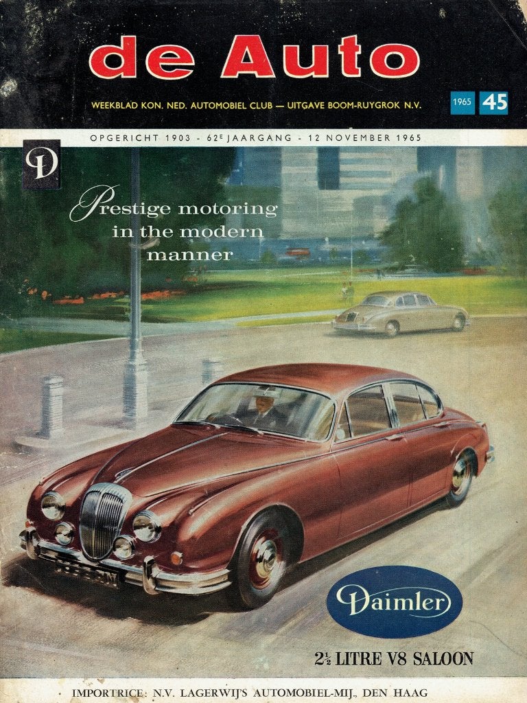De Auto 1965 nr. 45 (o.a. Citroën DS 21 Pallas), Verzenden, Gelezen, Algemeen