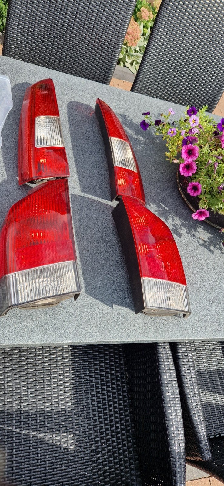 volvo v70 achterlichten (set van 4) volvo v70, Ophalen of Verzenden, Gebruikt, Volvo