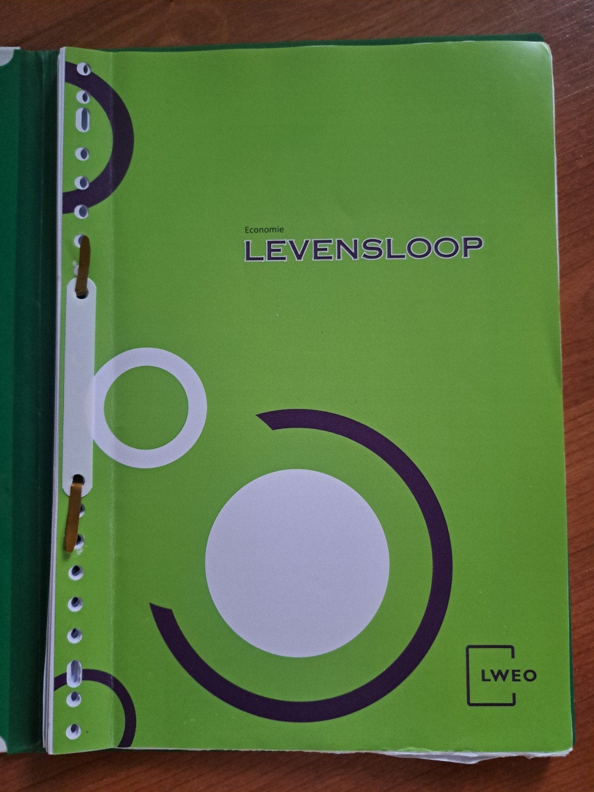 Economie Levensloop LWEO - Studieboek, Ophalen of Verzenden, Zo goed als nieuw, Gamma, LWEO