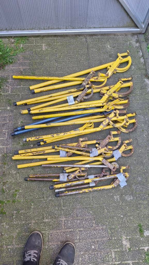 Buigtangen, Ophalen, Gebruikt