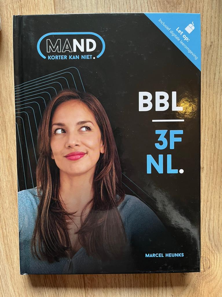 3F BBL, Boeken, Ophalen of Verzenden, Zo goed als nieuw, Overige niveaus, Nederlands