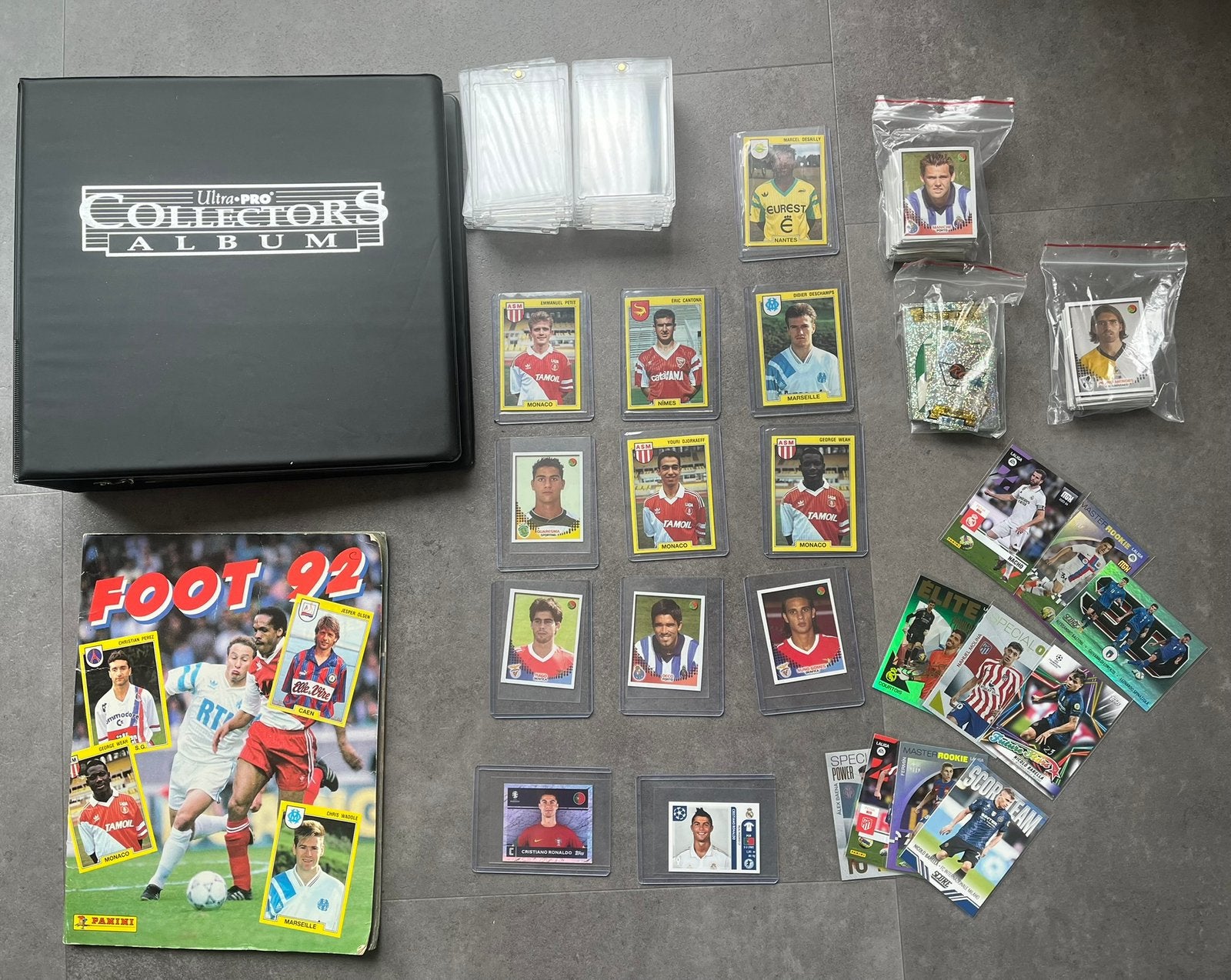 gevarieerde collectie Panini voetbalstickers, albums, Ophalen of Verzenden, Zo goed als nieuw, Plaatje