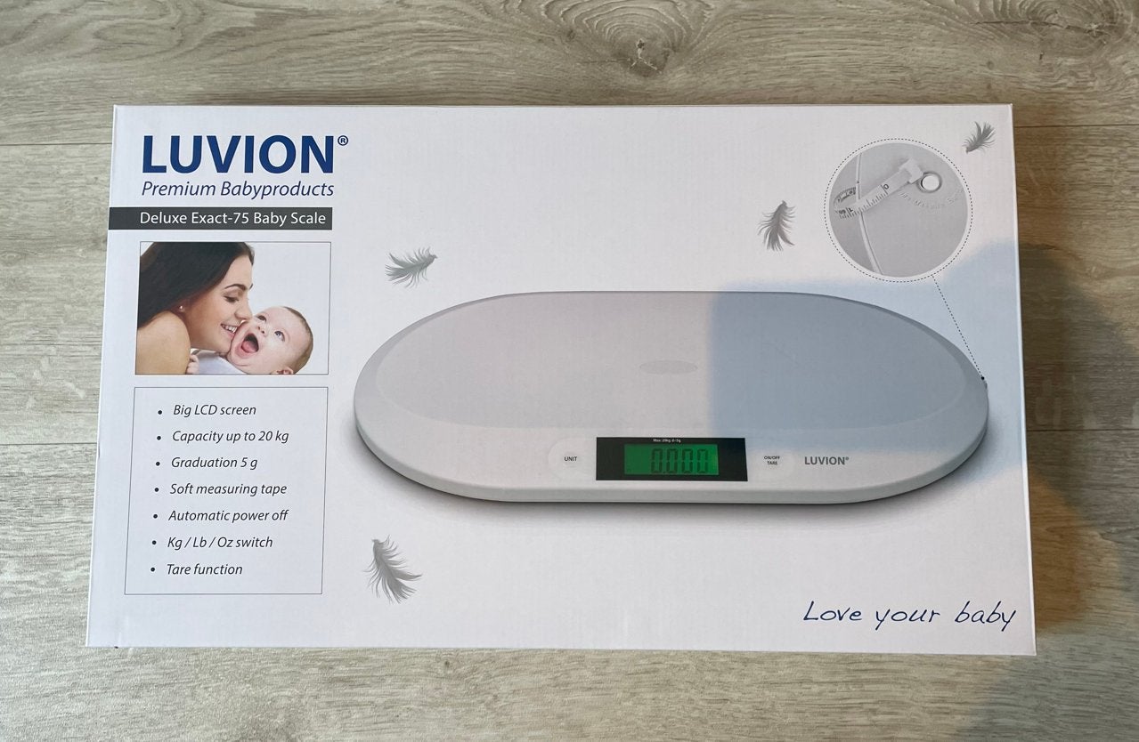Luvion Deluxe Exact 75 Babyweegschaal, Ophalen, Nieuw