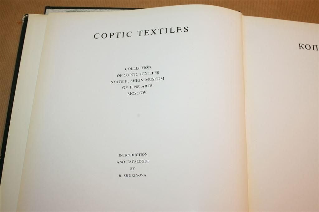Boek: Coptic Textiles - Koptisch Textiel, Ophalen of Verzenden