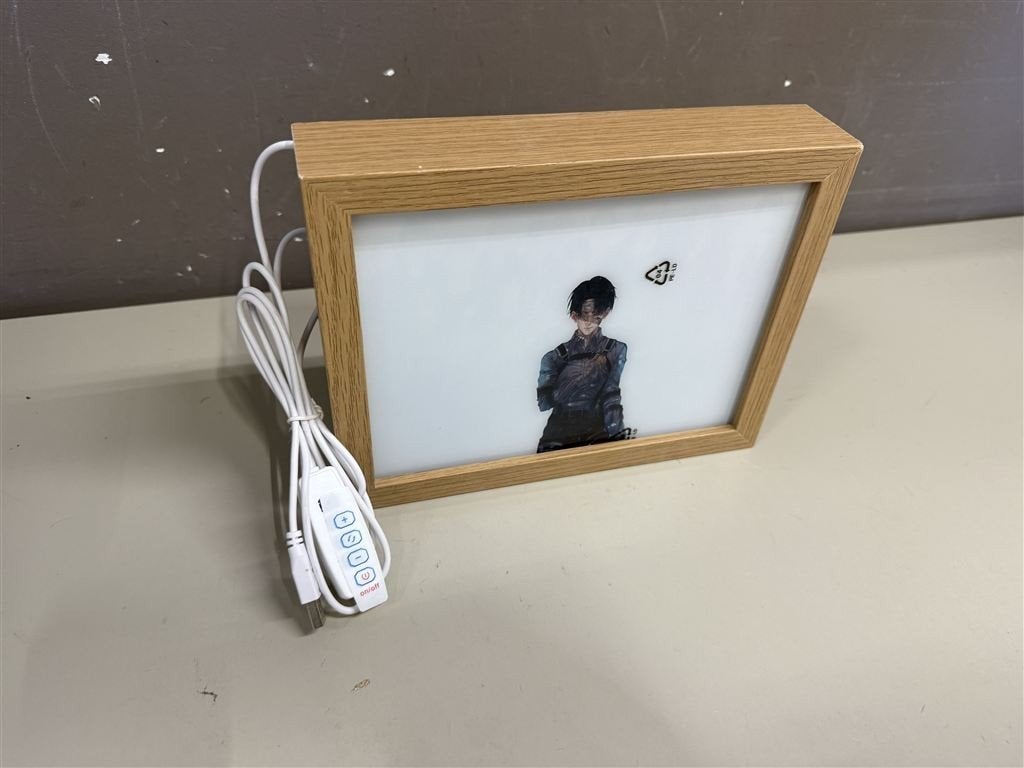 Attack on Titan LED foto Stijlvolle Japanse anime LED-foto, Ophalen of Verzenden, Nieuw