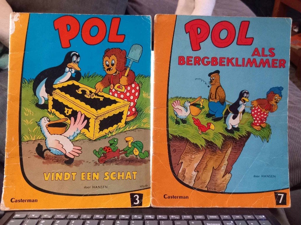 7x pol 10 euro weg is weg, Boeken, Stripboeken, Meerdere stripboeken, Ophalen of Verzenden, Gelezen