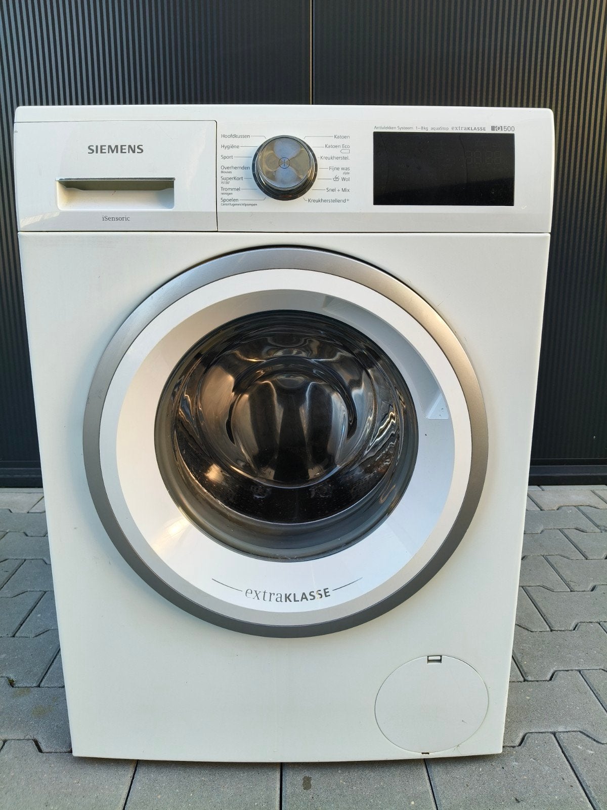 Siemens wasmachine 8 kg, Ophalen, Gebruikt, 85 tot 90 cm, 1200 tot 1600 toeren