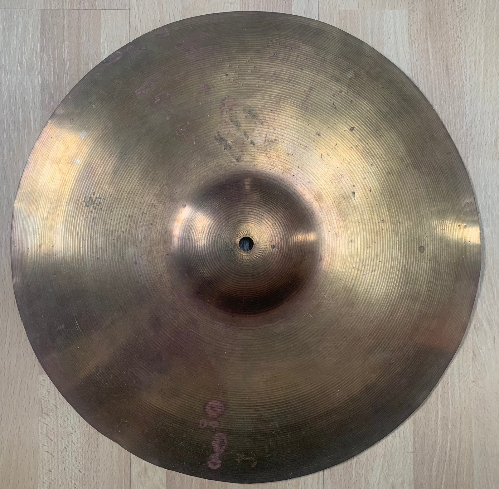 Oude, gebogen Pearl cymbal., Ophalen, Gebruikt, Overige soorten