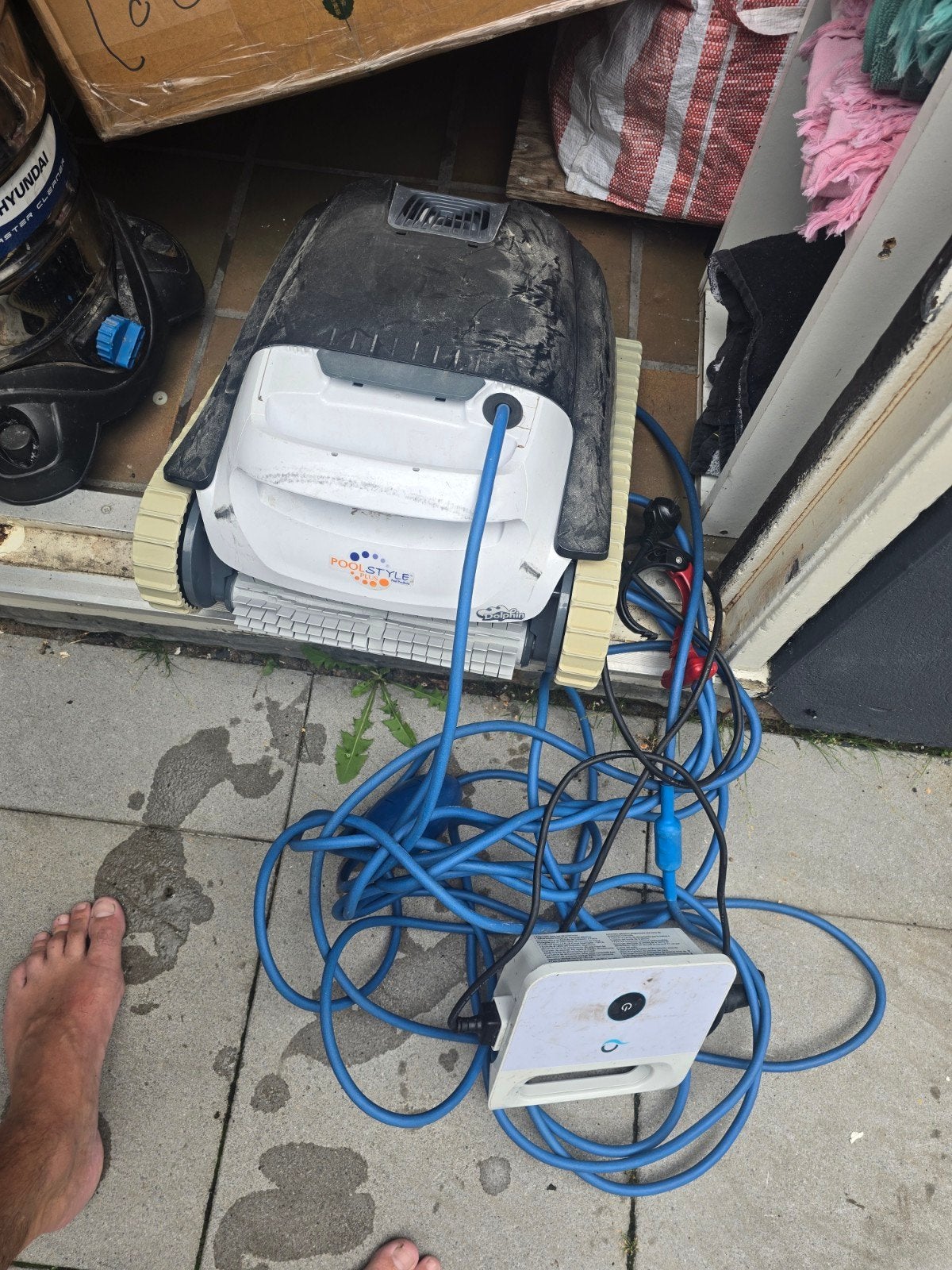 Zwembadrobot Dolphin E10 Poolstyle Plus, Ophalen of Verzenden, Gebruikt, Overige typen
