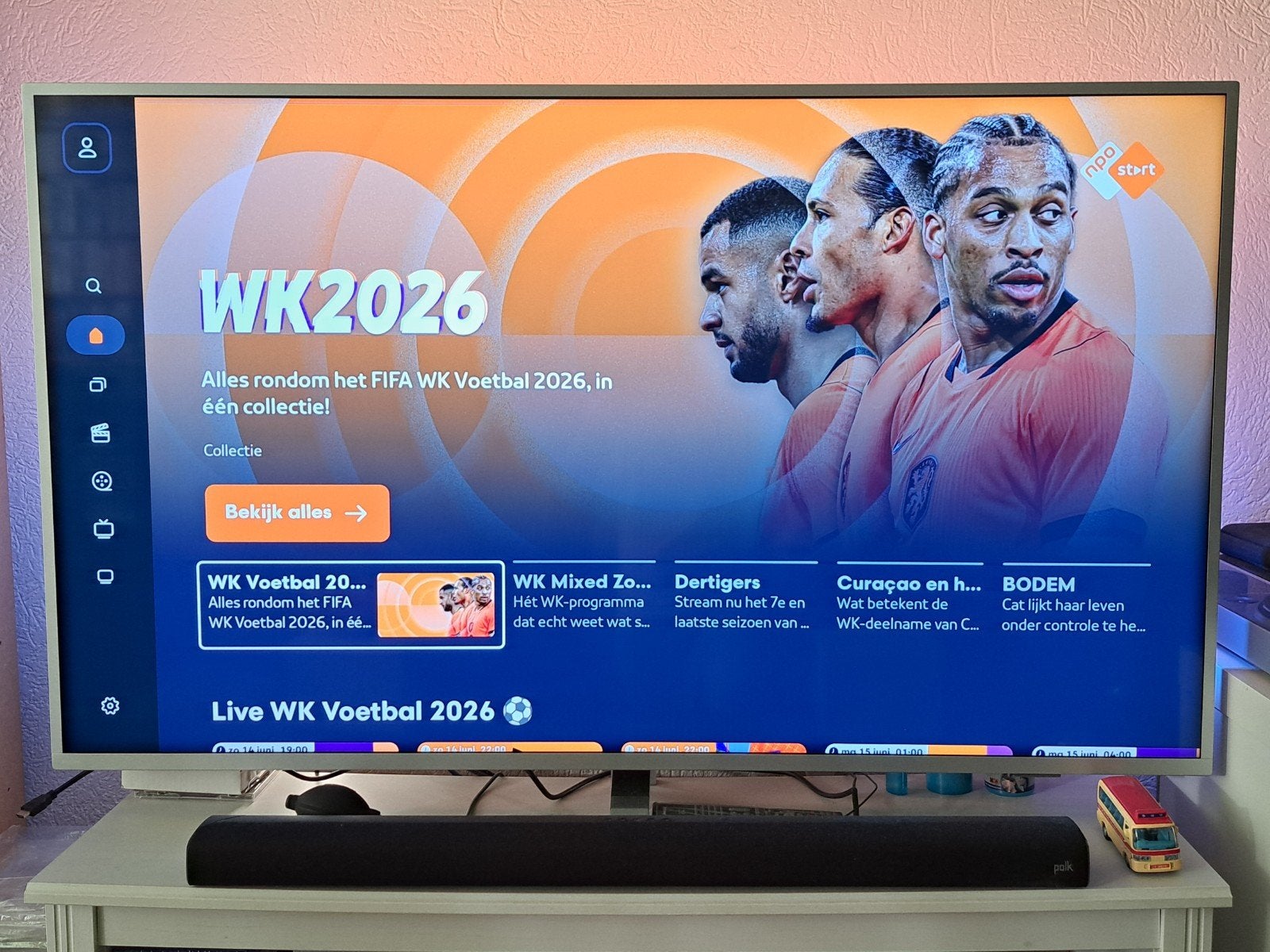 Philips The One [4K UHD 58" LED Android TV met Ambilight], Audio, Tv en Foto, Televisies, Ophalen, Philips, 50 Hz, 100 cm of meer
