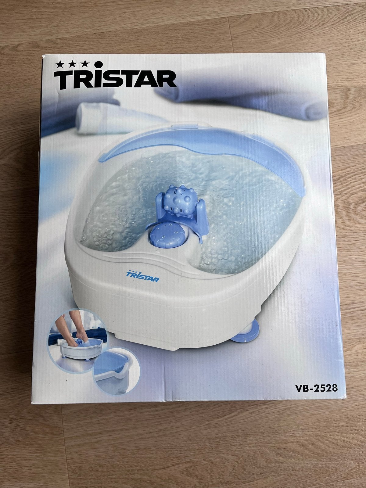 Tristar Voetenbad VB-2528 met massagefunctie, Ophalen of Verzenden, Zo goed als nieuw, Hand- en Voetverzorging