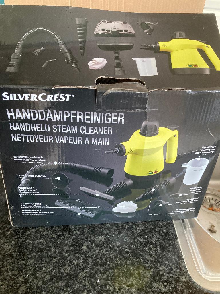 Handstoomreiniger, Witgoed en Apparatuur, Stoomapparaten, Ophalen of Verzenden, Nieuw, Stoomreiniger