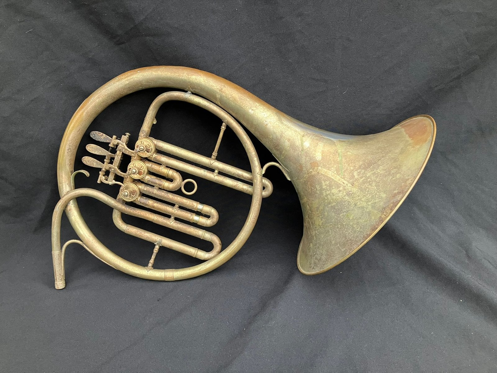 B & M symphonic hoorn, Muziek en Instrumenten, Ophalen of Verzenden, Gebruikt