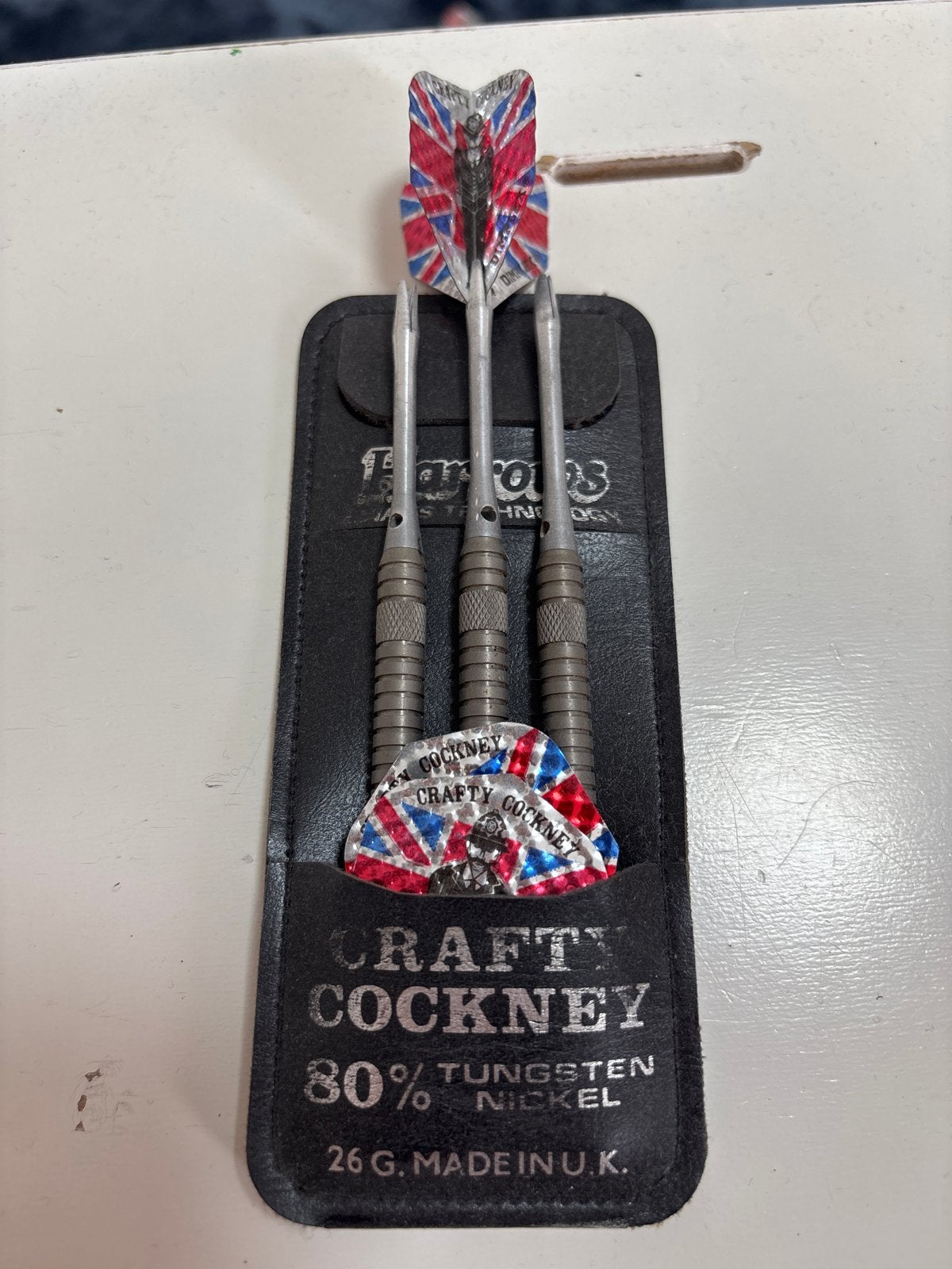 Uniek verzamelstuk: Eric Bristow 80% Tungsten Darts, Ophalen of Verzenden, Nieuw, Pijlen