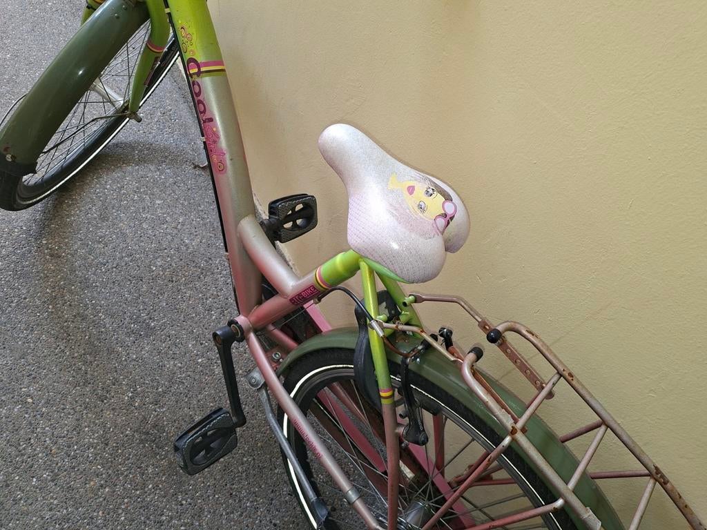 Gebruikte meisjesfiets, Ophalen, Gebruikt