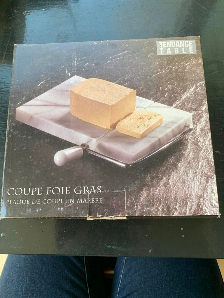 Marmeren Snijplank voor foie gras, Ophalen of Verzenden, Zo goed als nieuw