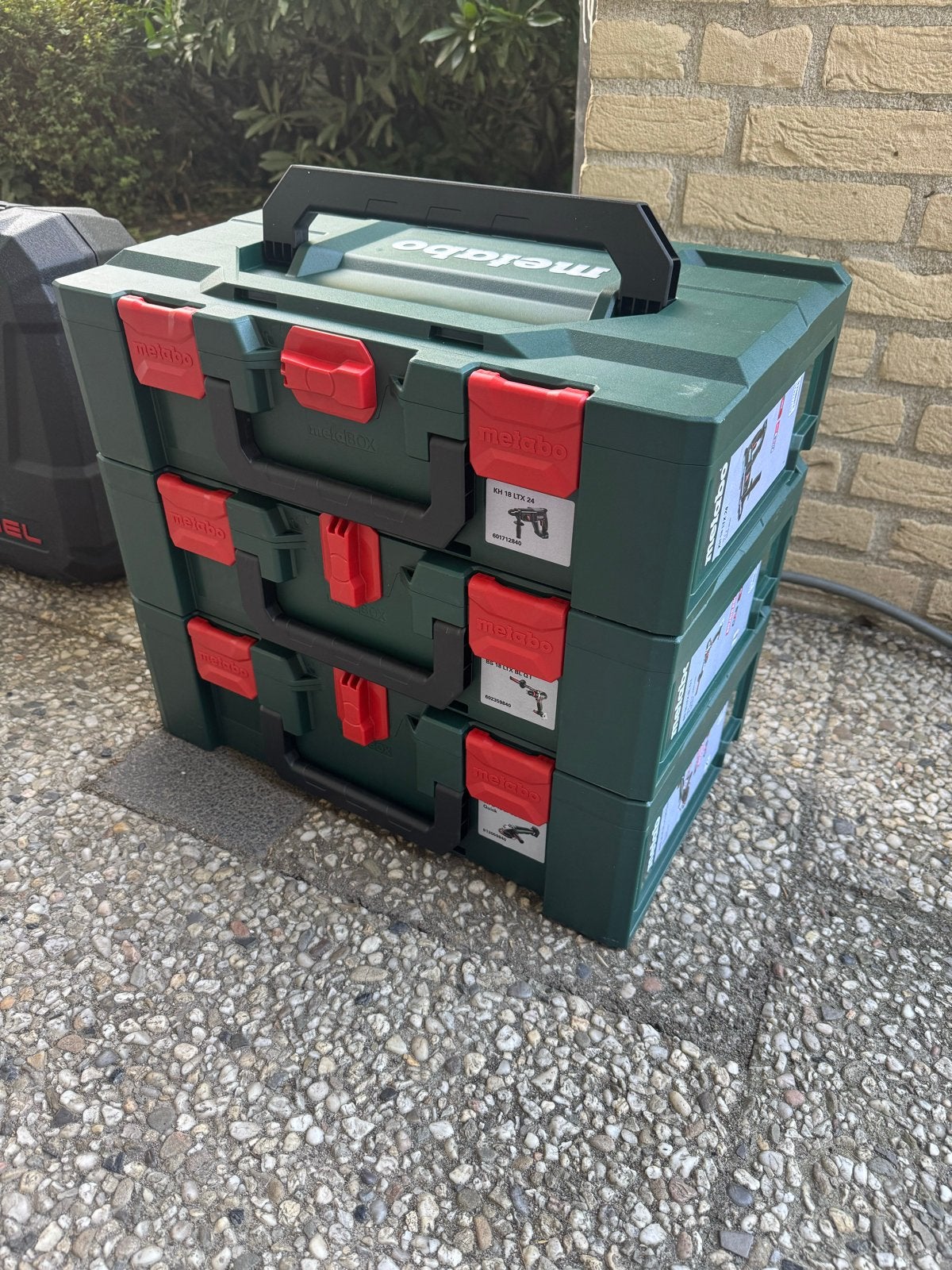 Metabo gereedschapskoffers (3 stuks), Doe-het-zelf en Verbouw, Ophalen of Verzenden, Zo goed als nieuw