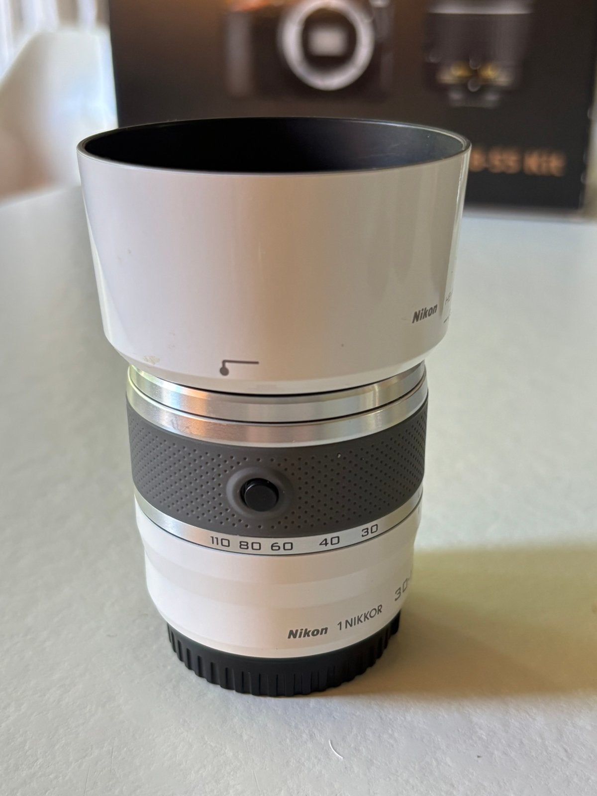 Nikon J1 zoomlens 30-110mm, Audio, Tv en Foto, Ophalen of Verzenden, Zo goed als nieuw, Telelens