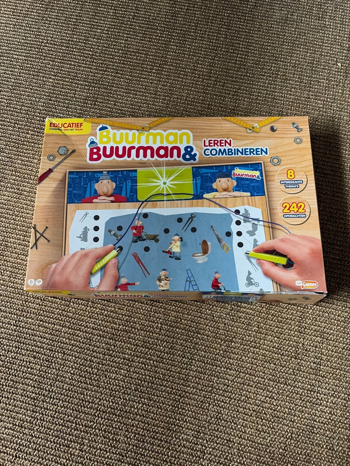 Buurman & Buurman Leren Combineren Educatief Spel, Ophalen of Verzenden, Gebruikt, Knutselen