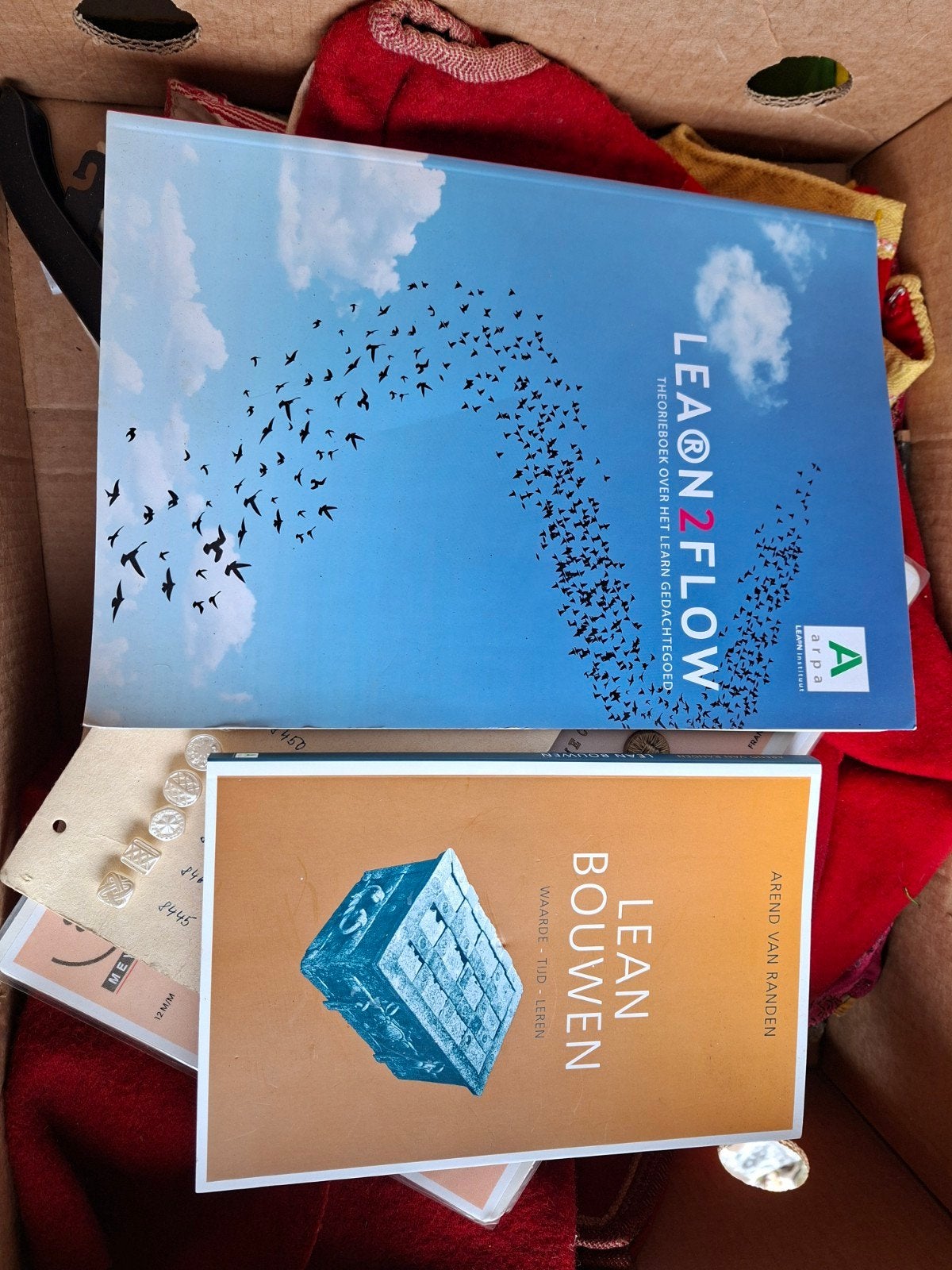 Boeken: LEAN2FLOW en LEAN BOUWEN arpa, arend van randen, Ophalen of Verzenden, Zo goed als nieuw, Arend van Randen